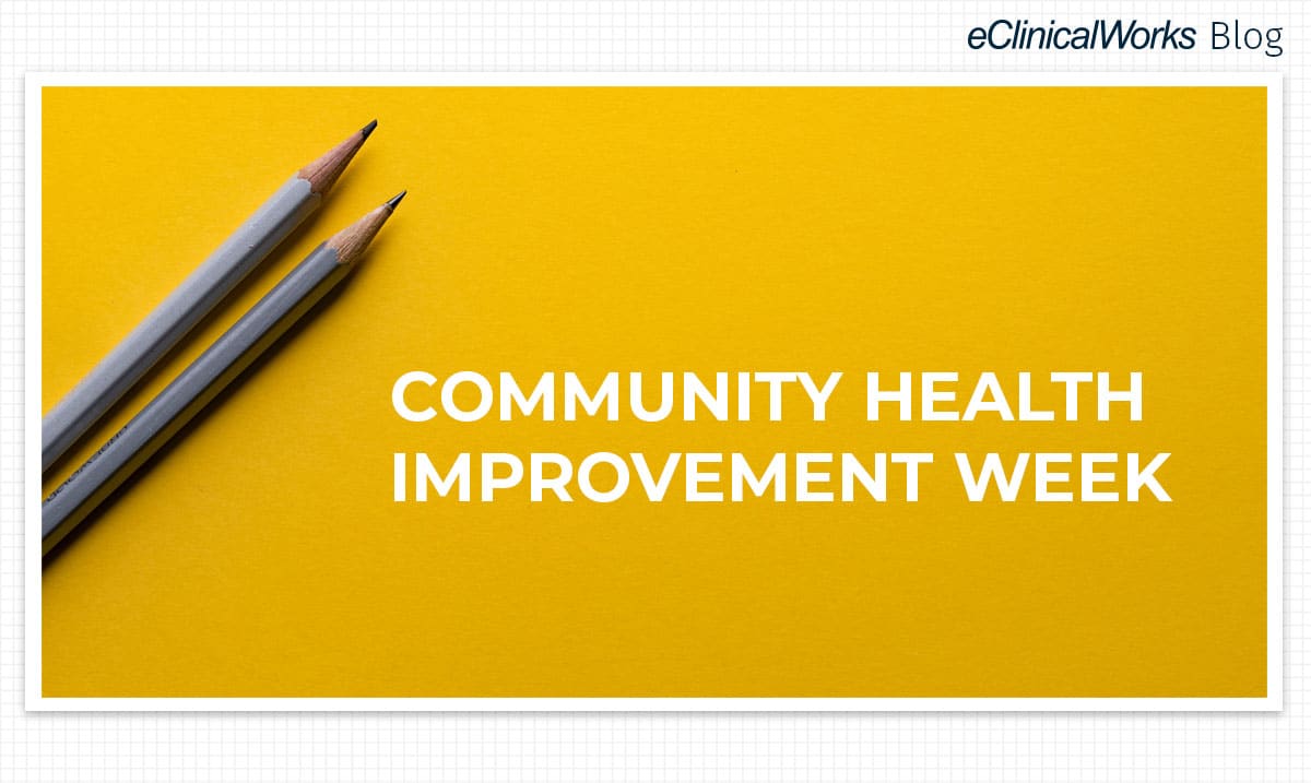 Community Health Improvement Week eClinicalWorks