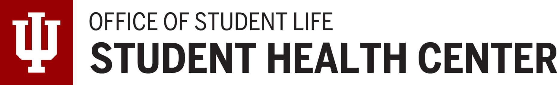 Official logo of Indiana University Student Health Center